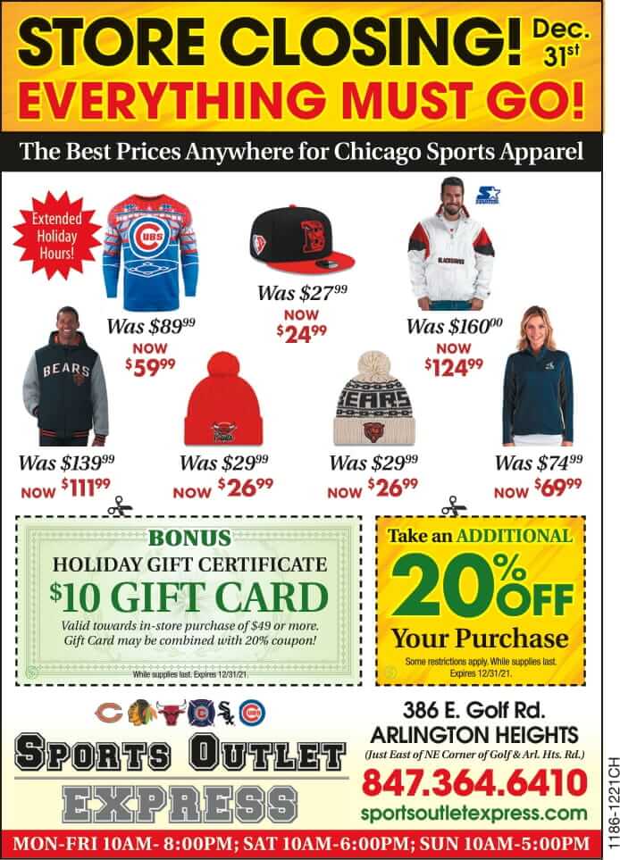 Sports Outlet Express in Arlington Hts., IL